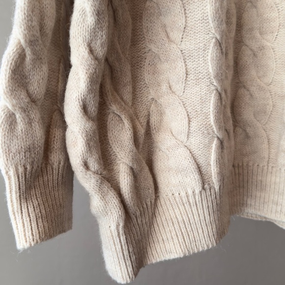 Vintage Italian Alpaca Wool Acrylic Blend Sweater - Picture 5 of 13